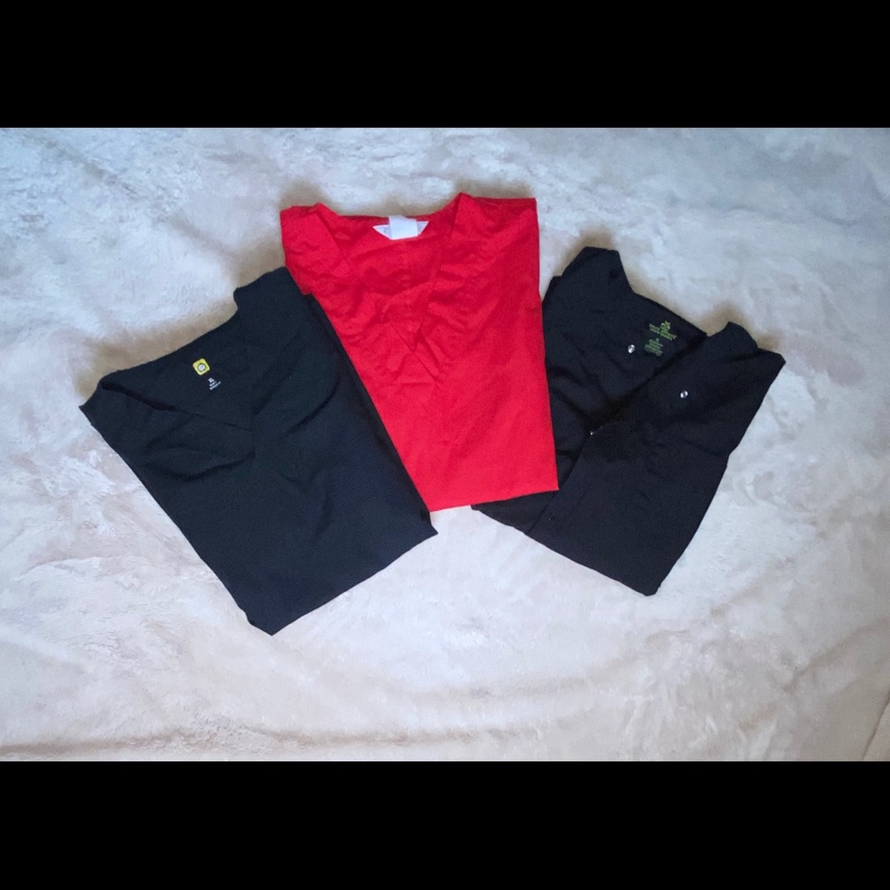 Scrub Top/Jacket Set